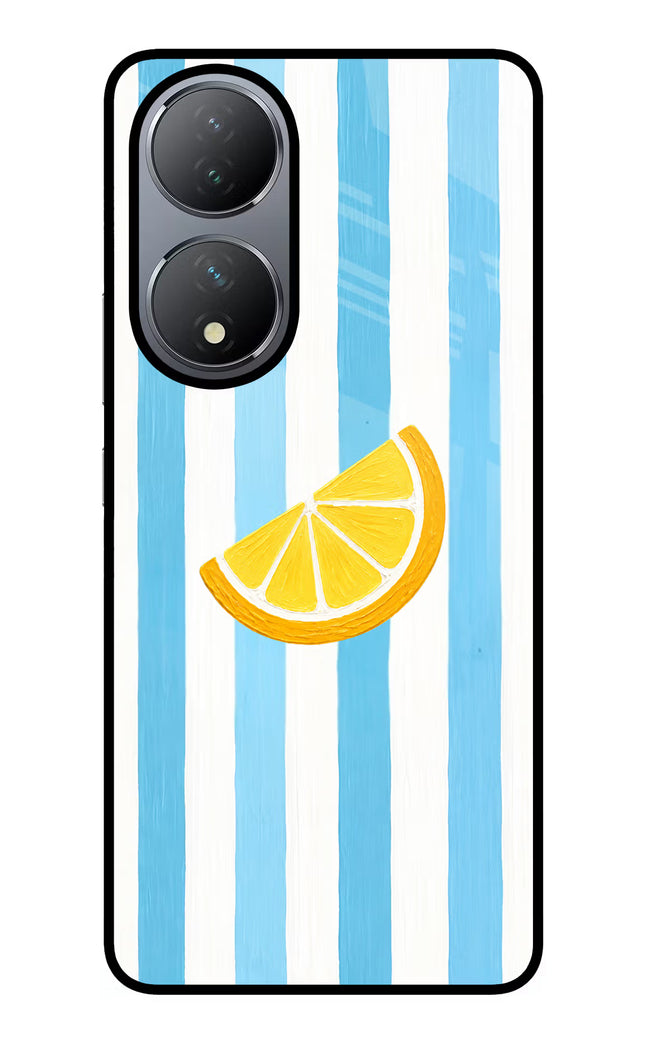 Summer Lemon Vivo Y100 Glass Case
