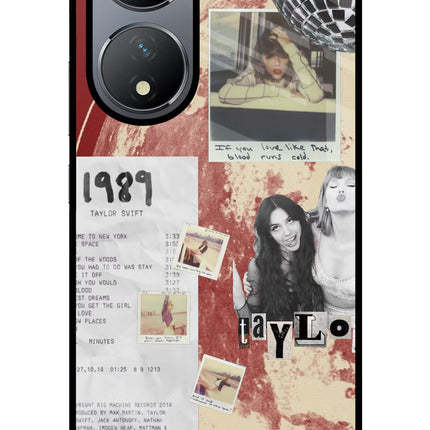 Taylor Swift Vivo Y100 Glass Case