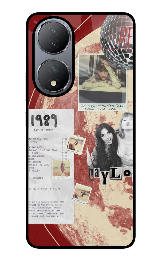 Taylor Swift Vivo Y100 Glass Case