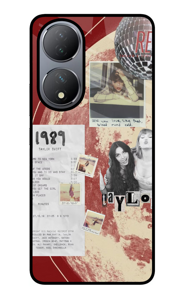 Taylor Swift Vivo Y100 Glass Case