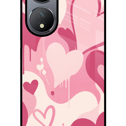 Hearty case Vivo Y100 Glass Case