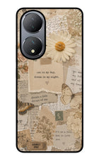 Vintage case Vivo Y100 Glass Case