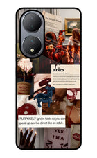 Zodiac Aries Vivo Y100 Glass Case