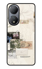 Soft Aesthetic Vivo Y100 Glass Case