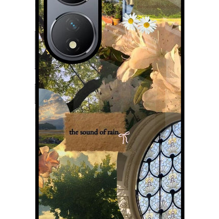 Rain Vivo Y100 Glass Case