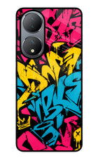 Graffiti Vibe Vivo Y100 Glass Case