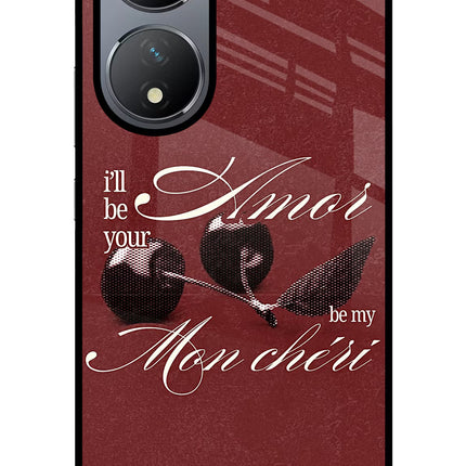 Velvet Cherry Vivo Y100 Glass Case