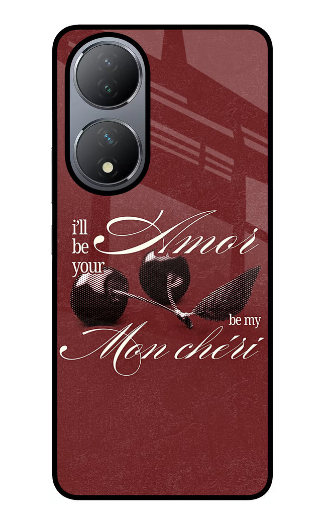 Velvet Cherry Vivo Y100 Glass Case
