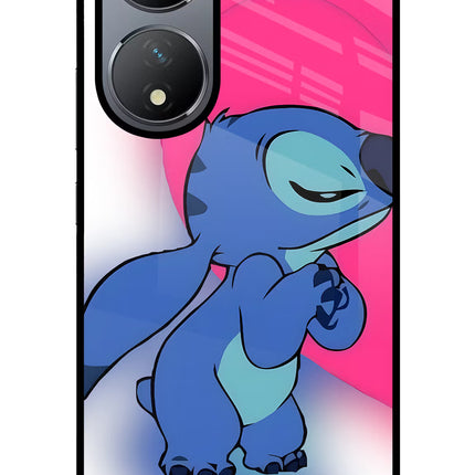 Stitch Hug Vivo Y100 Glass Case