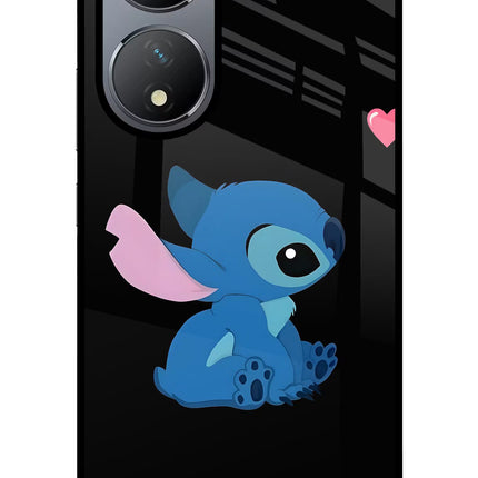 Stitch Crush Vivo Y100 Glass Case