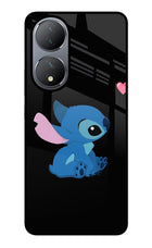 Stitch Crush Vivo Y100 Glass Case