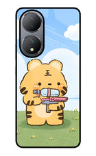 Tiger Treat Vivo Y100 Glass Case
