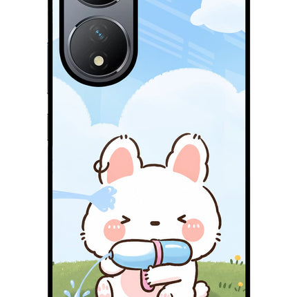 Bunny Treat Vivo Y100 Glass Case
