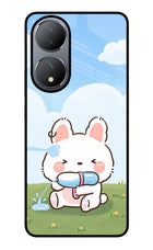 Bunny Treat Vivo Y100 Glass Case