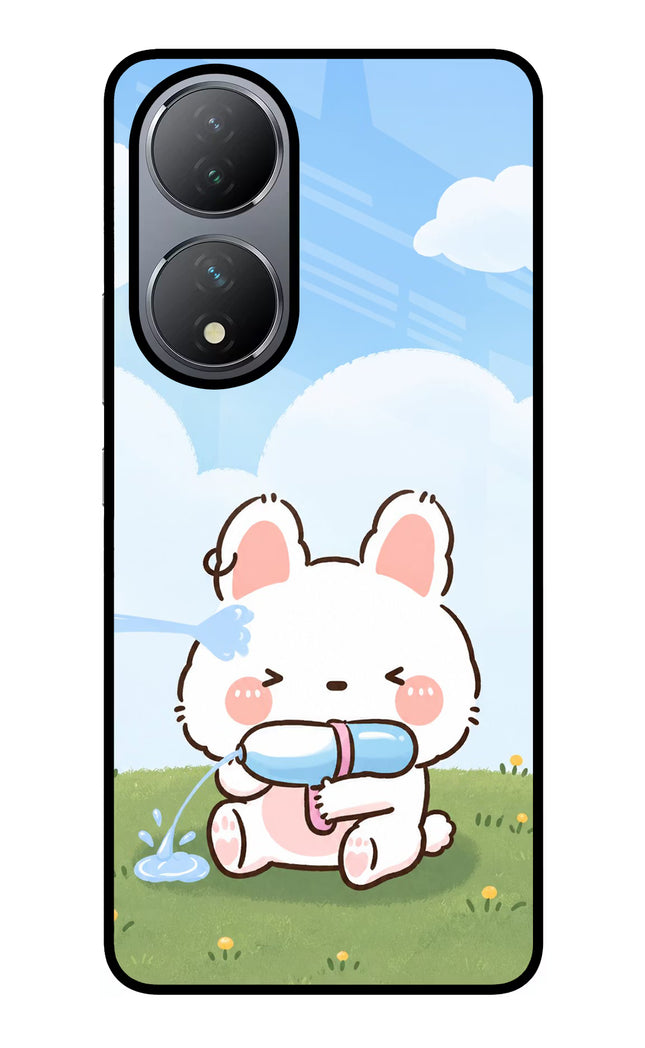 Bunny Treat Vivo Y100 Glass Case