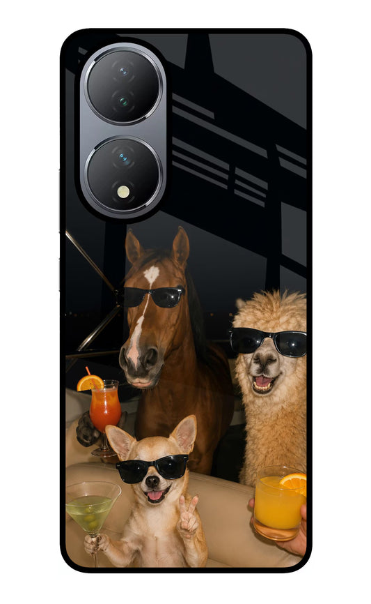 Party Squad Vivo Y100 Glass Case