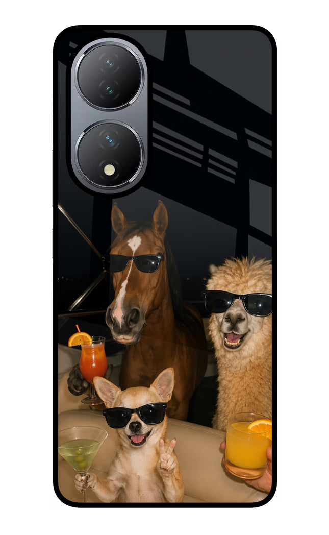 Party Squad Vivo Y100 Glass Case