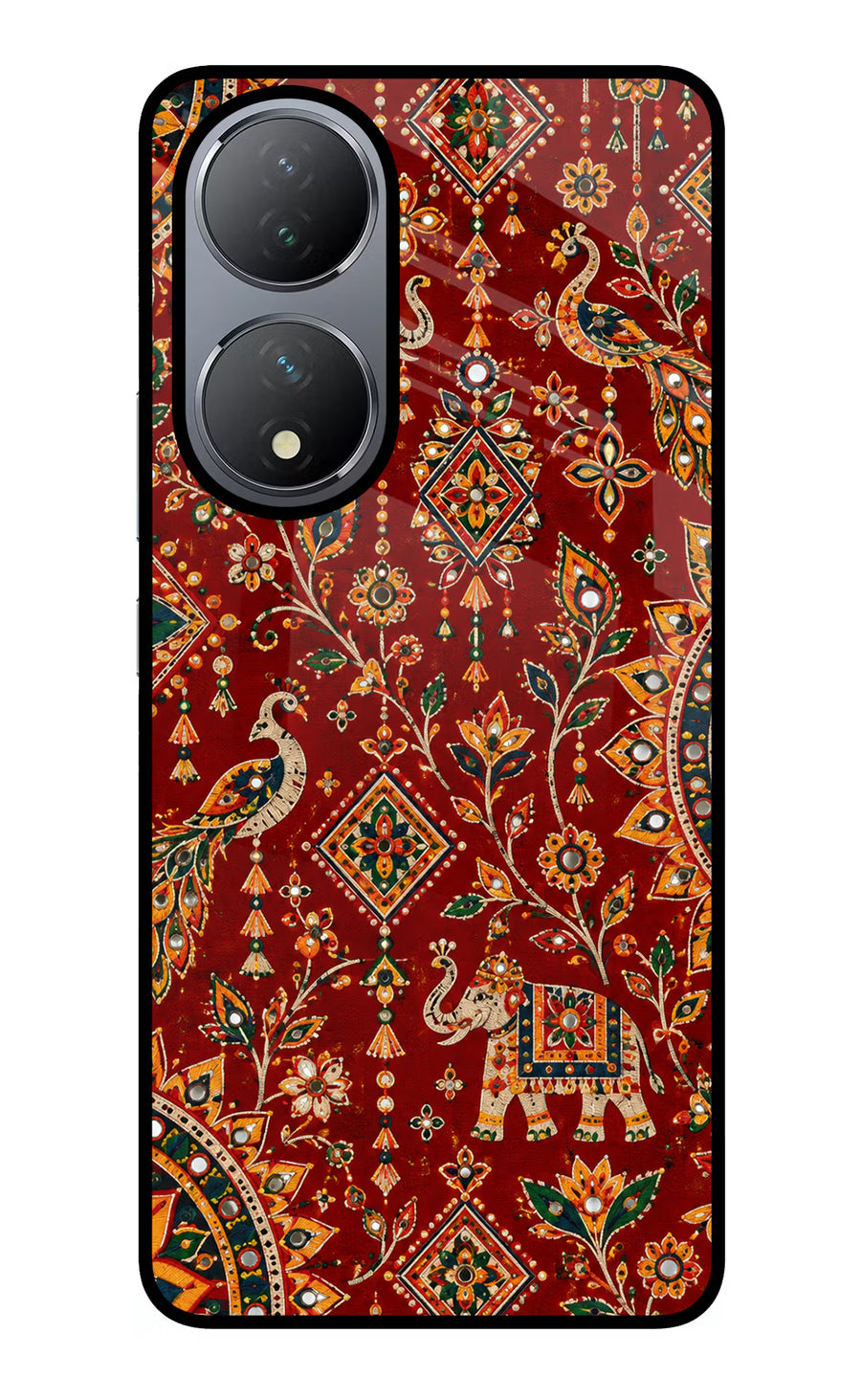 Laal Riwaaz Vivo Y100 Back Cover, Glass case