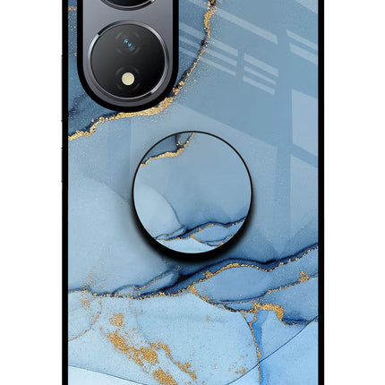 Blue Marble Vivo Y100 Glass Case