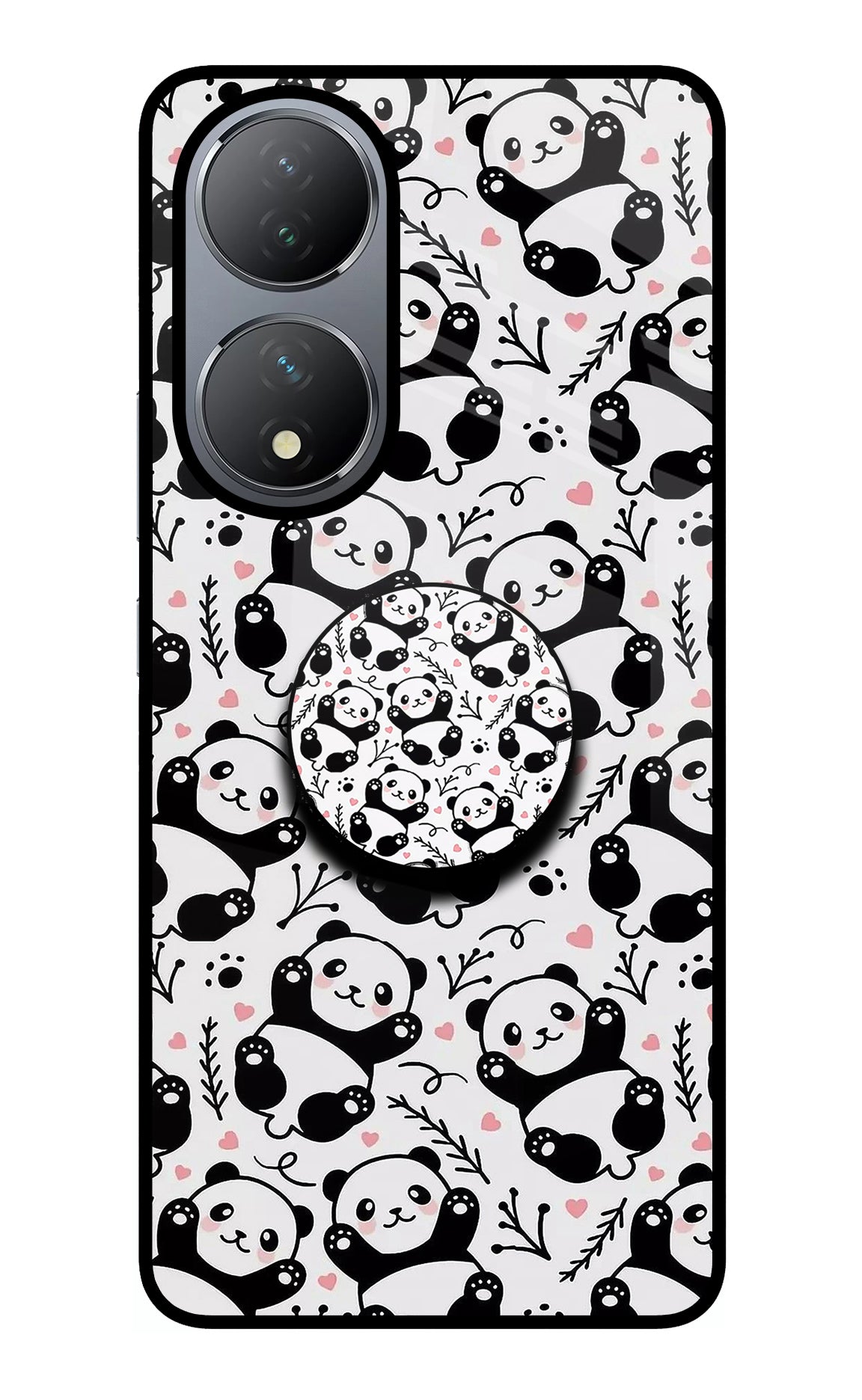 Cute Panda Vivo Y100 Pop Case