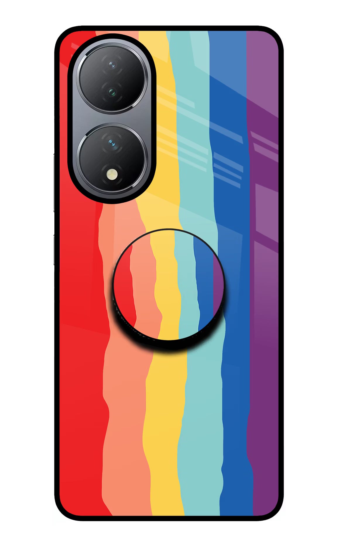 Rainbow Vivo Y100 Pop Case by Casekaro