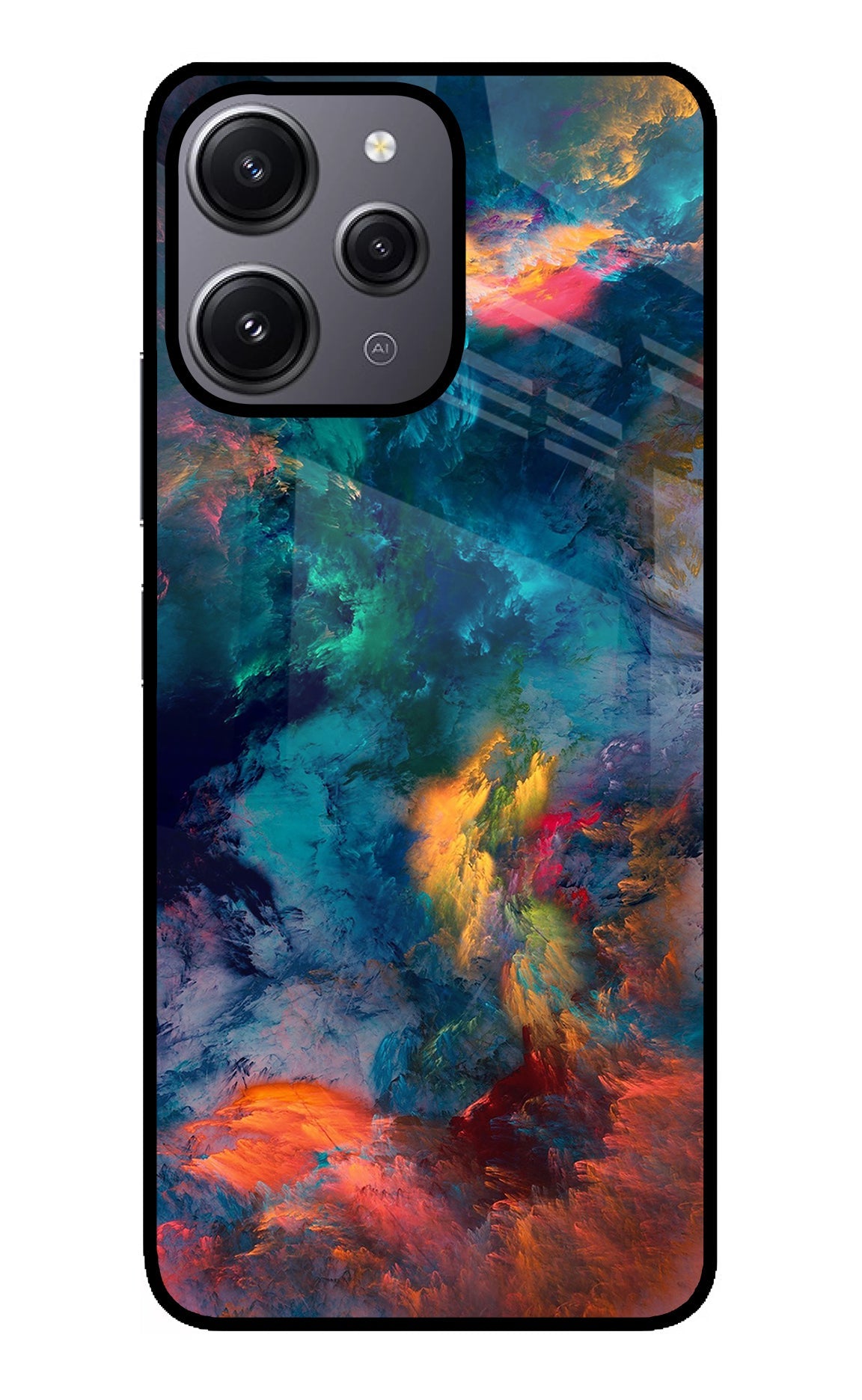 Artwork Paint Redmi 12 4G Back Cover