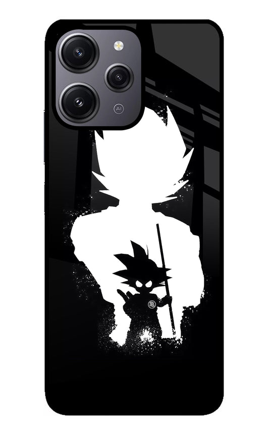 Goku Shadow Redmi 12 4G Glass Case