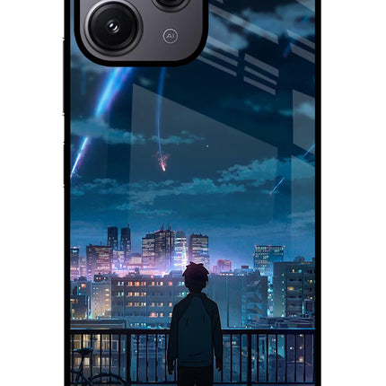 Anime Redmi 12 4G Glass Case
