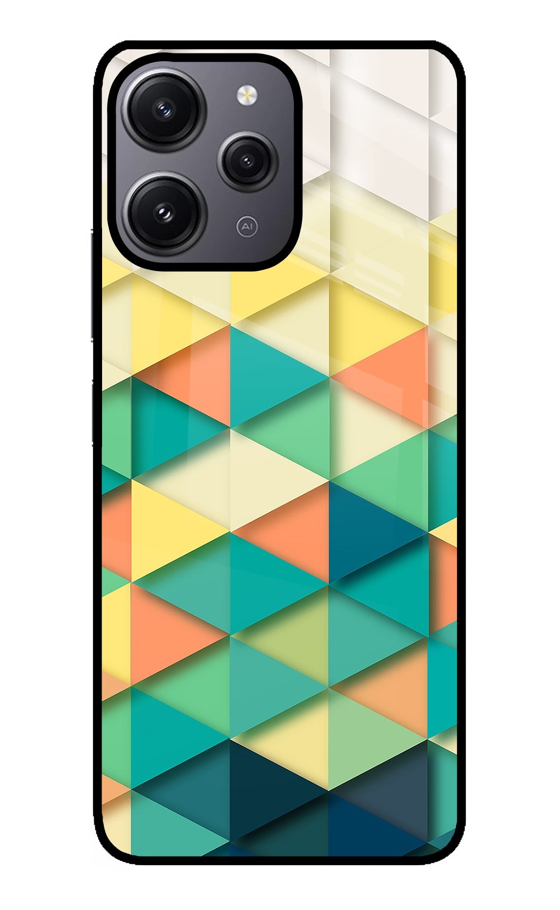 Abstract Redmi 12 4G Back Cover