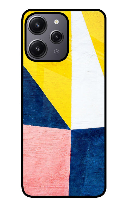 Colourful Art Redmi 12 4G Glass Case