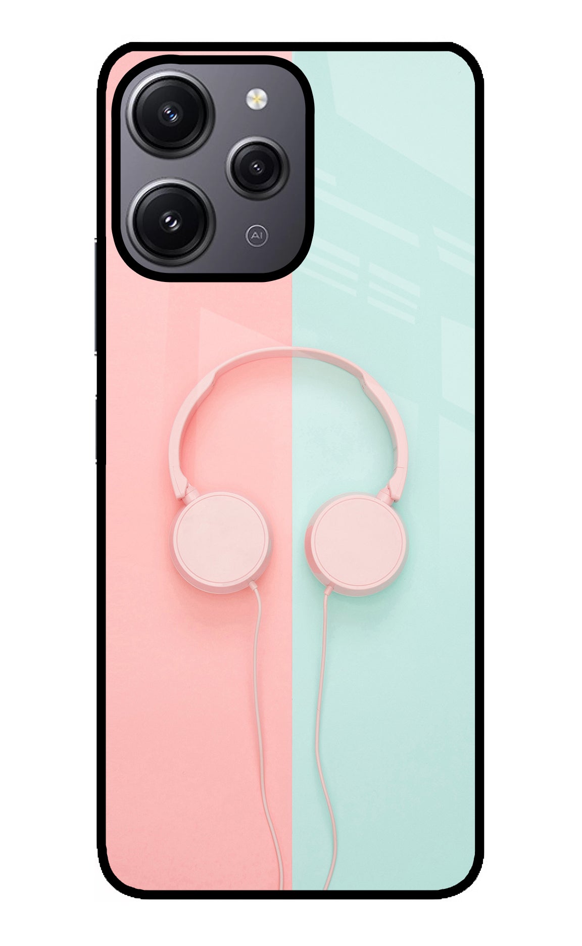 Music Lover Redmi 12 4G Glass Case