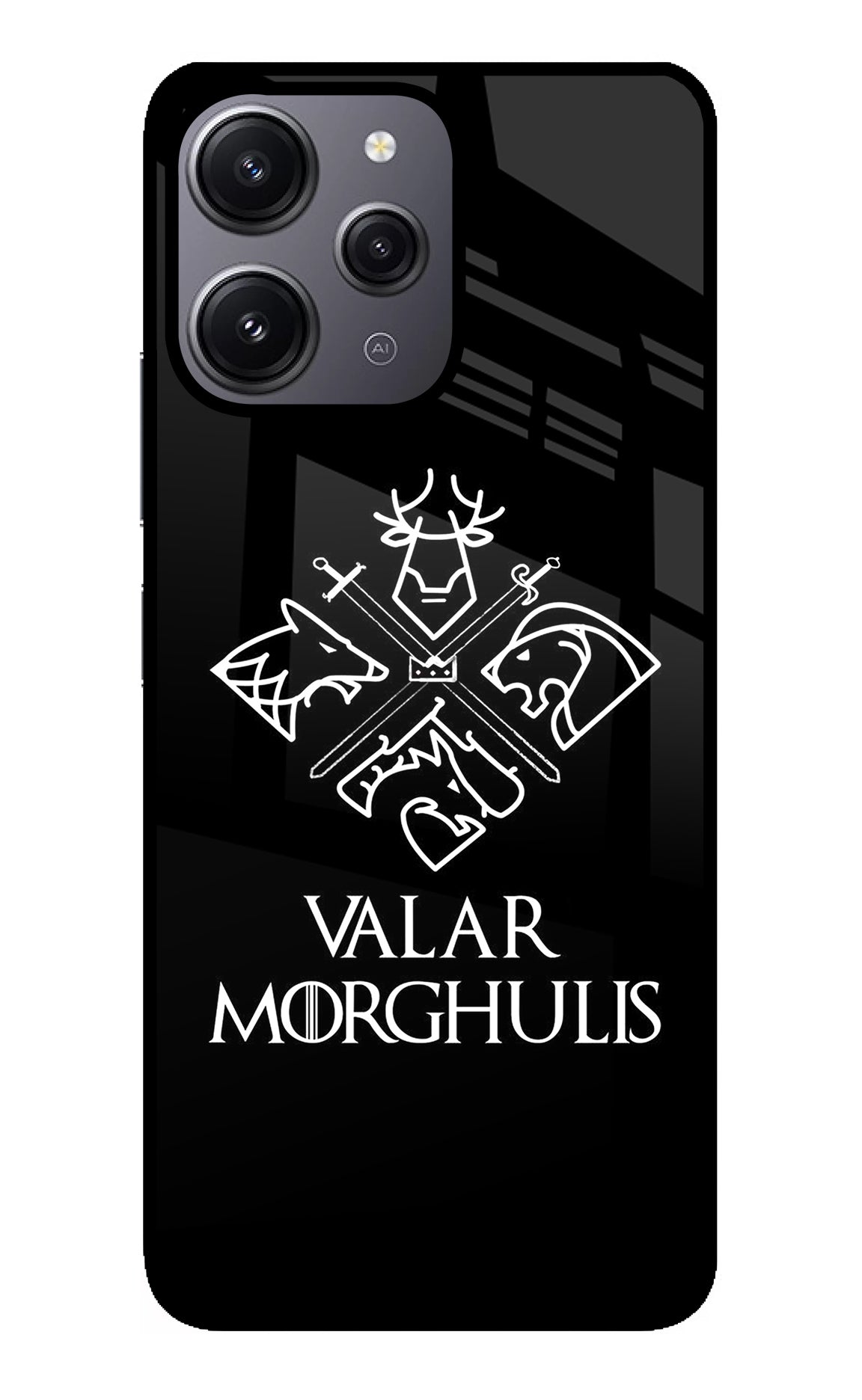 Valar Morghulis | Game Of Thrones Redmi 12 4G Glass Case