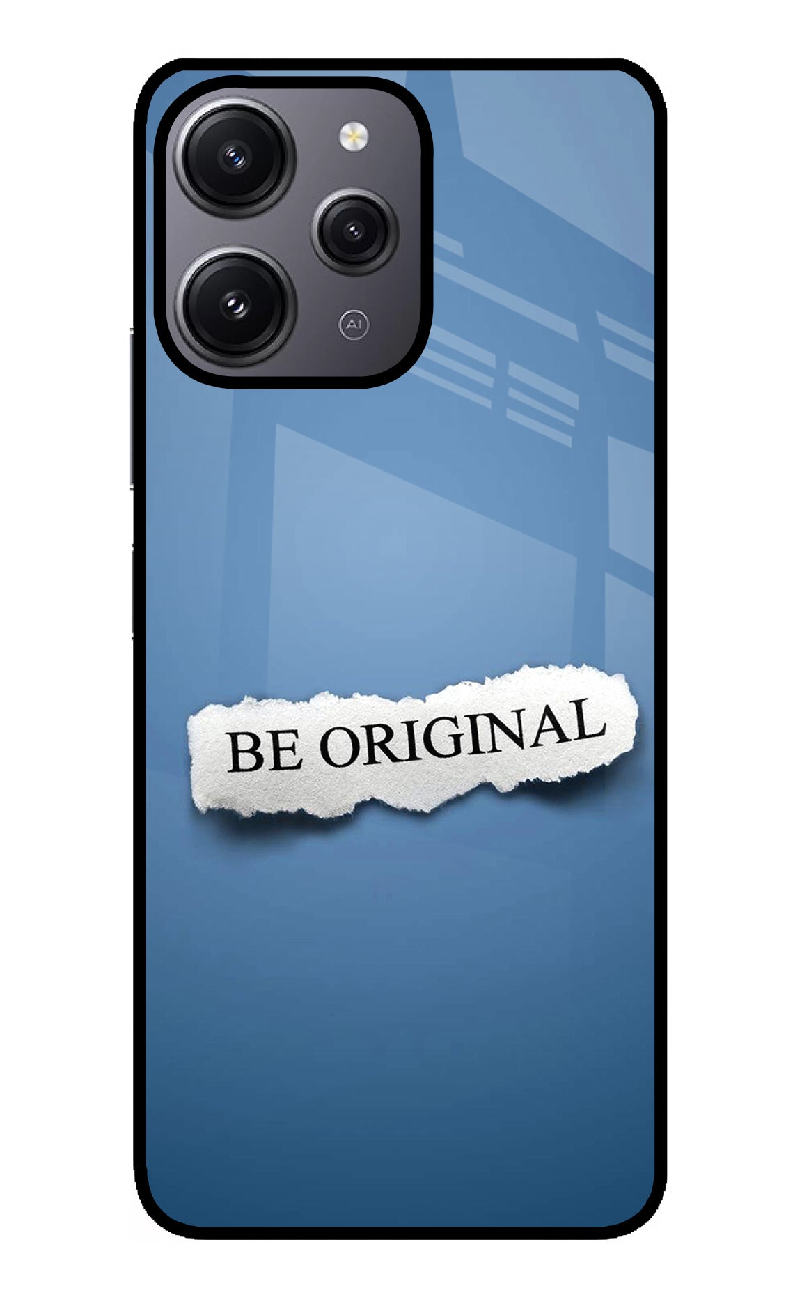 Be Original Redmi 12 4G Glass Case