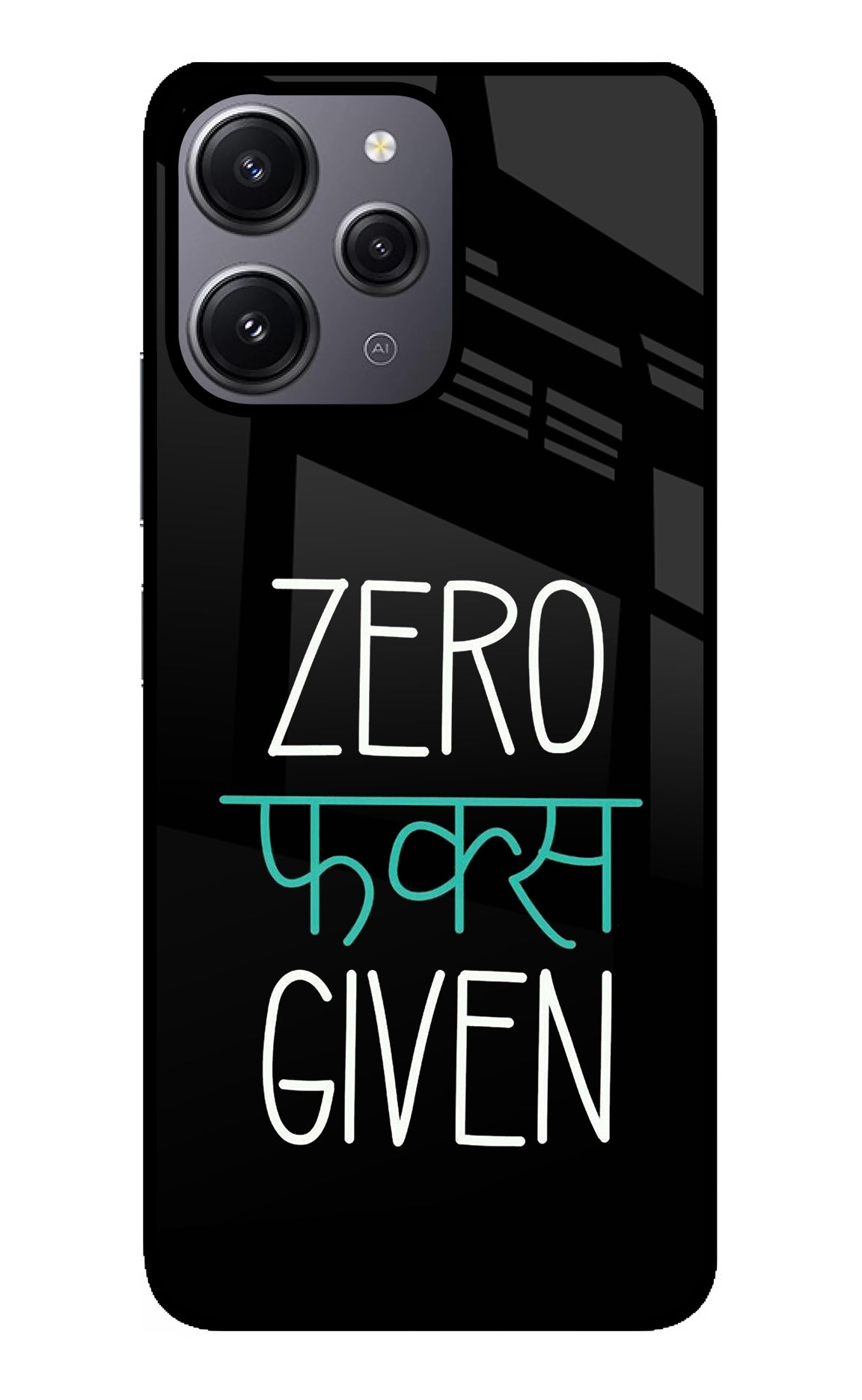 Zero Fucks Given Redmi 12 4G Back Cover