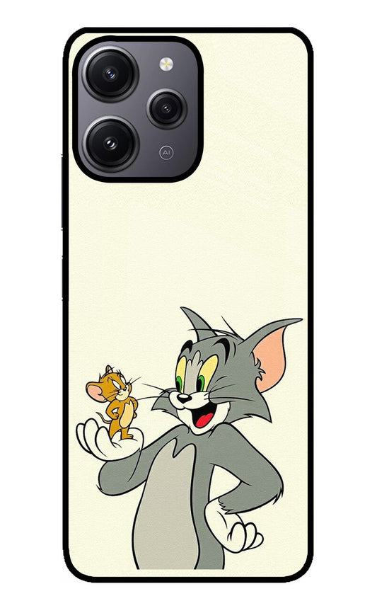 Tom & Jerry Redmi 12 4G Glass Case