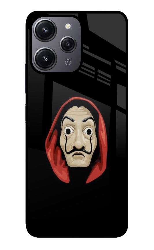 Money Heist Redmi 12 4G Glass Case