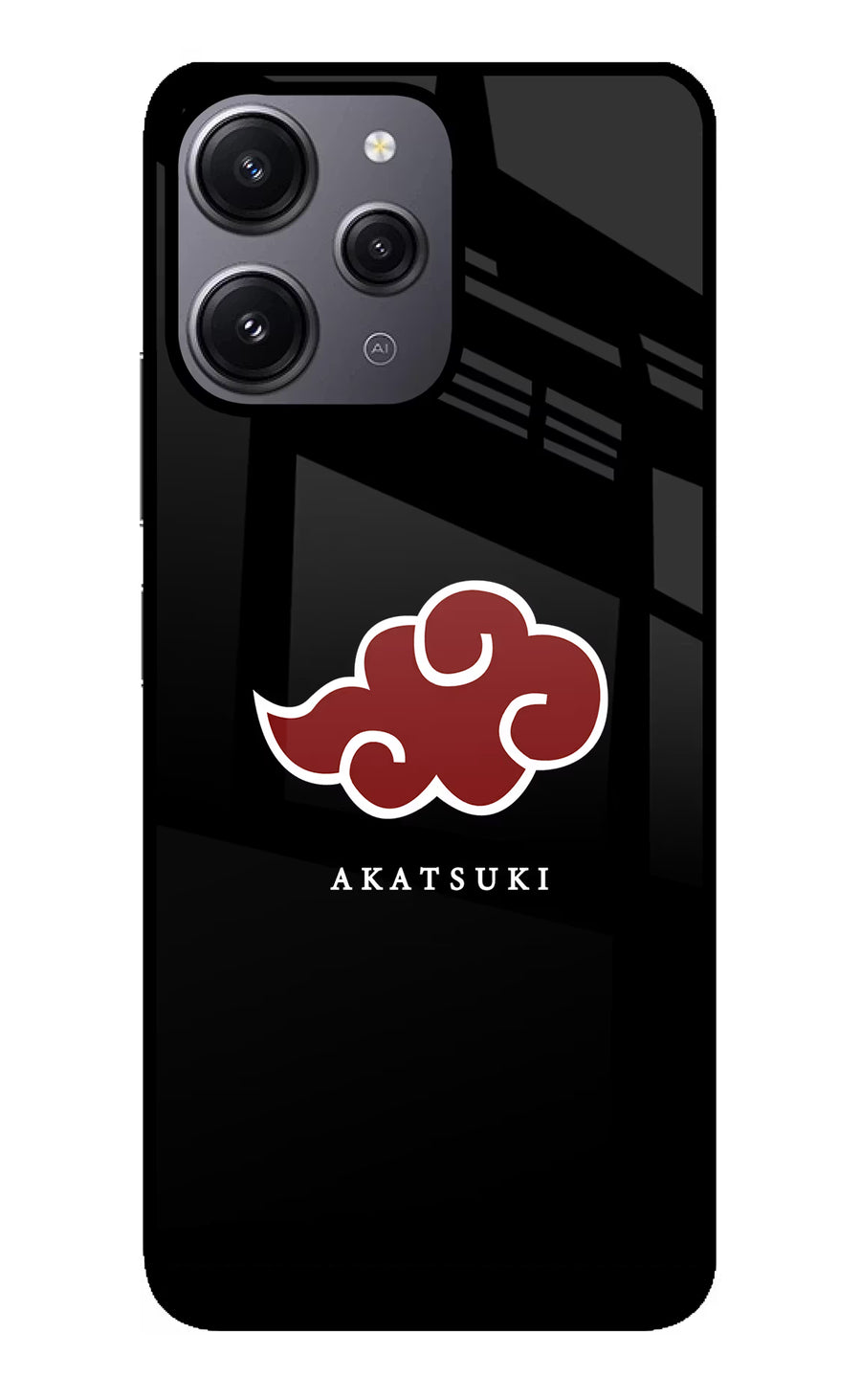 Akatsuki Redmi 12 4G Back Cover, Glass case