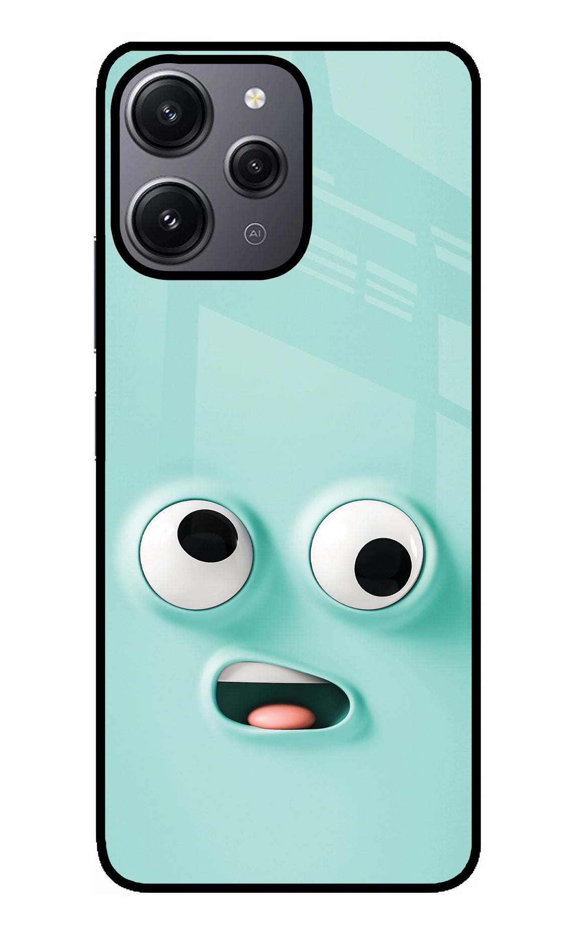 Funny Cartoon Redmi 12 4G Back Cover