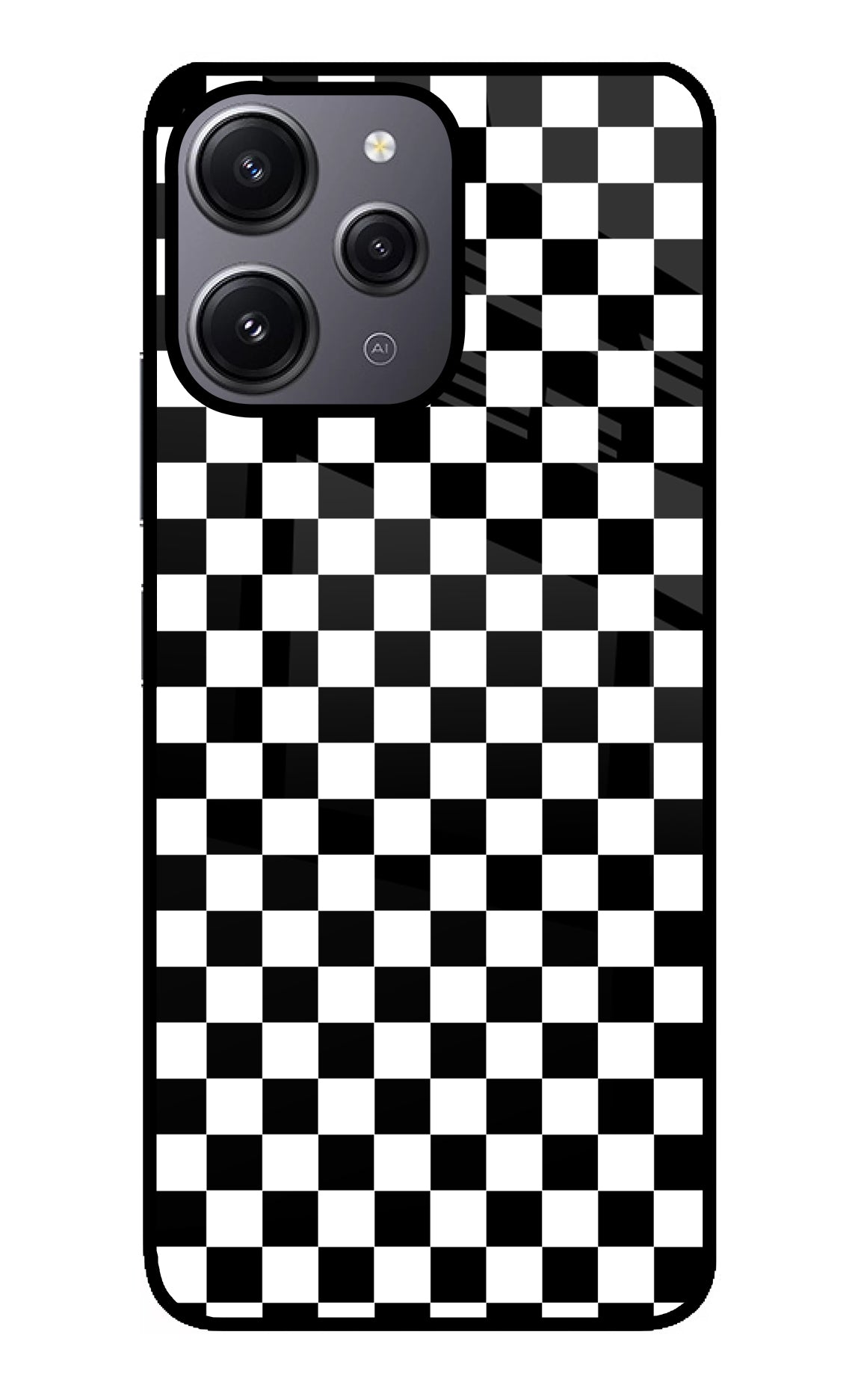 Chess Board Redmi 12 4G Back Cover