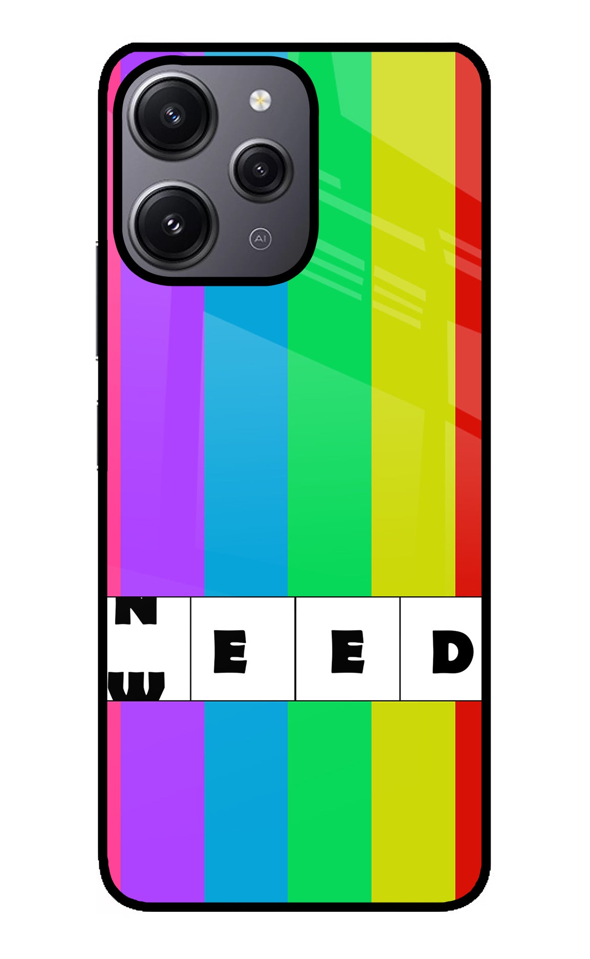 Need Weed Redmi 12 4G Back Cover