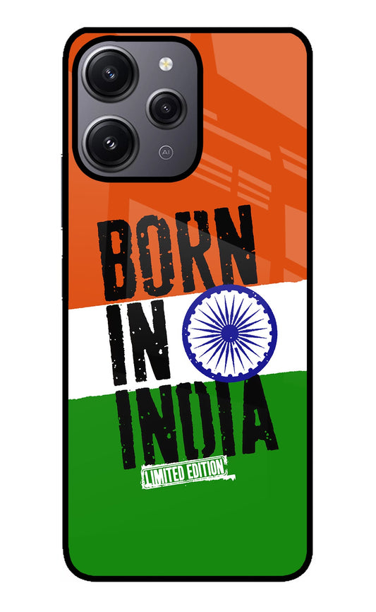 Born in India Redmi 12 4G Glass Case