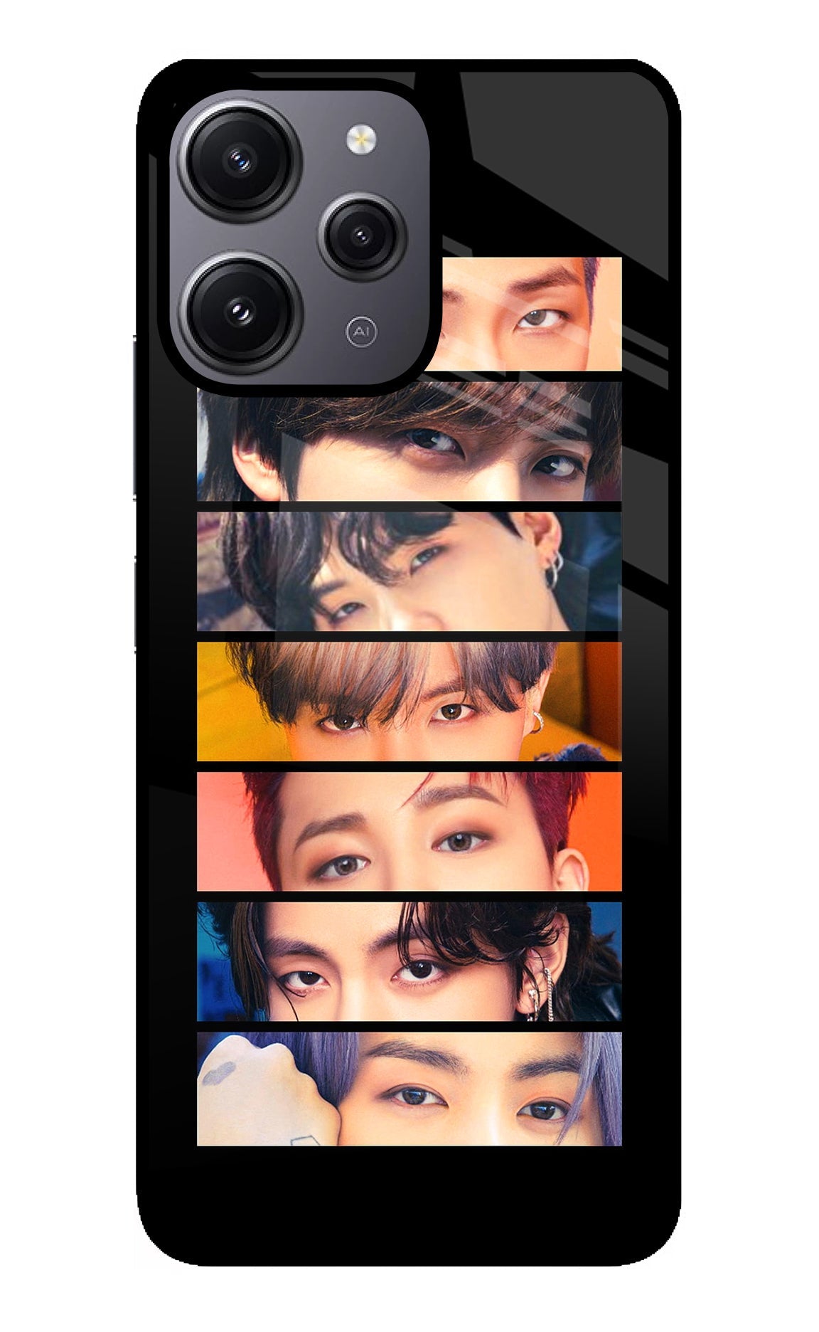 BTS Eyes Redmi 12 4G Back Cover