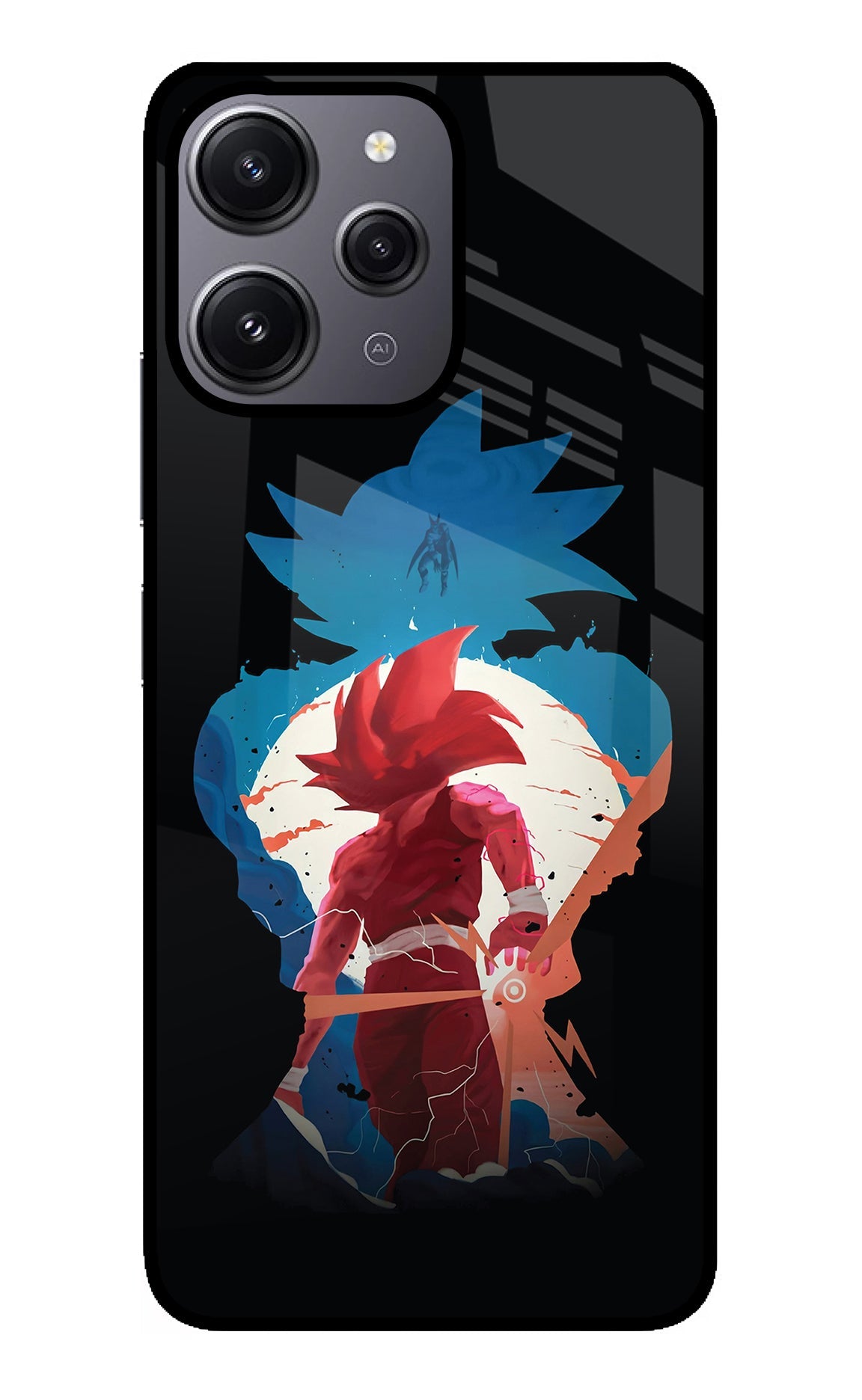 Goku Redmi 12 4G Glass Case