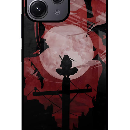 Naruto Anime Redmi 12 4G Glass Case Back Cover by Casekaro
