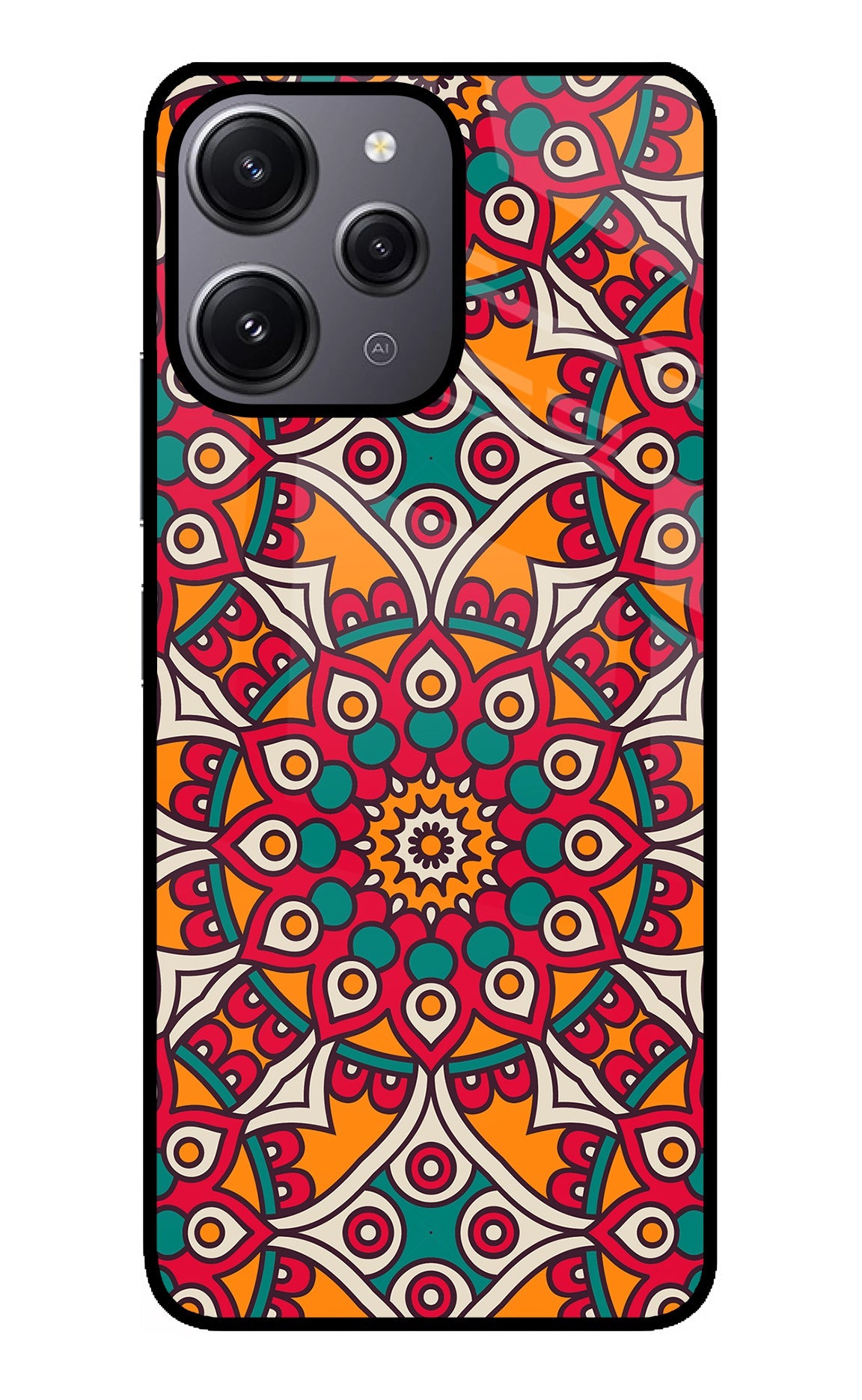 Mandala Art Redmi 12 4G Back Cover