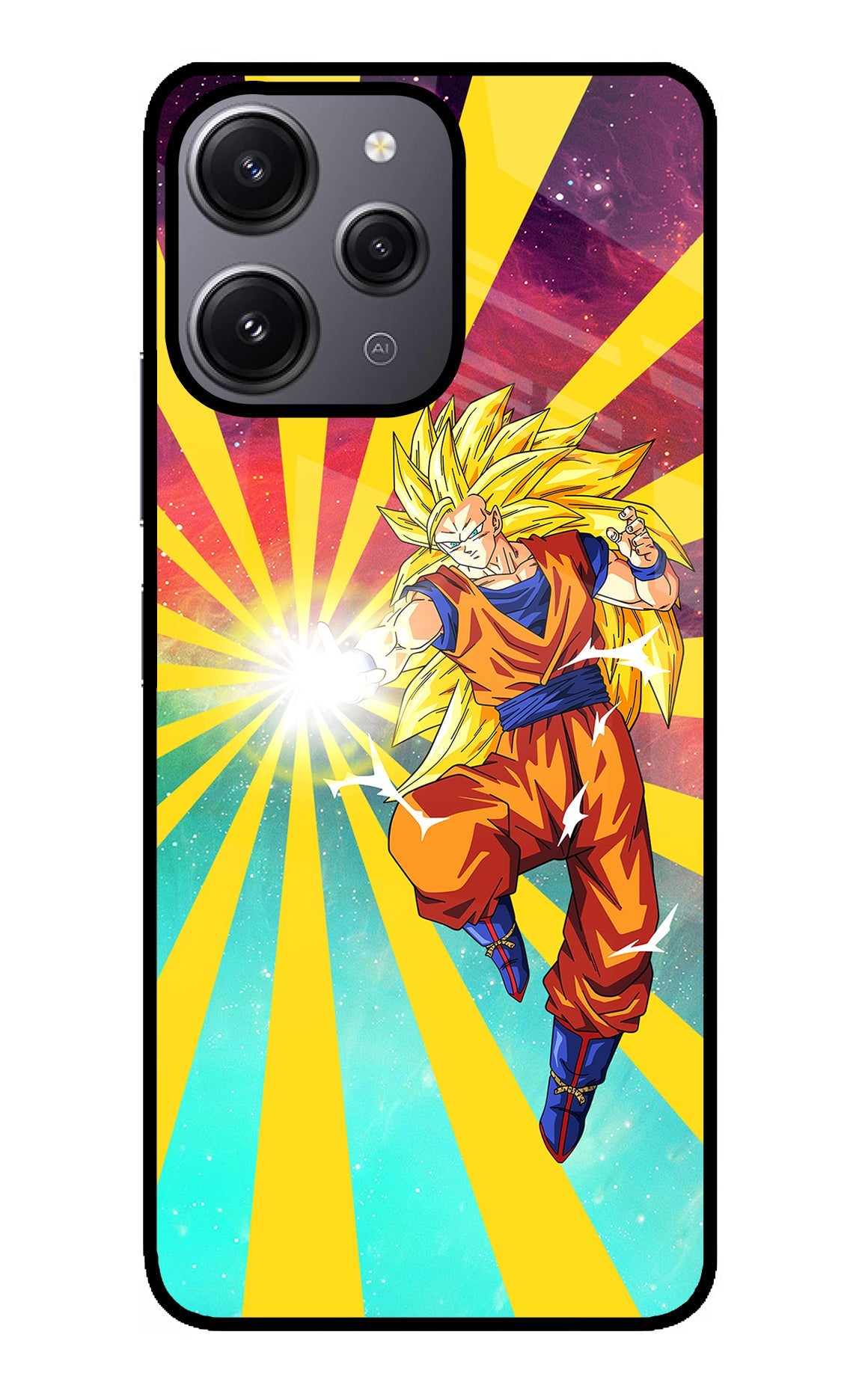 Goku Super Saiyan Redmi 12 4G Back Cover