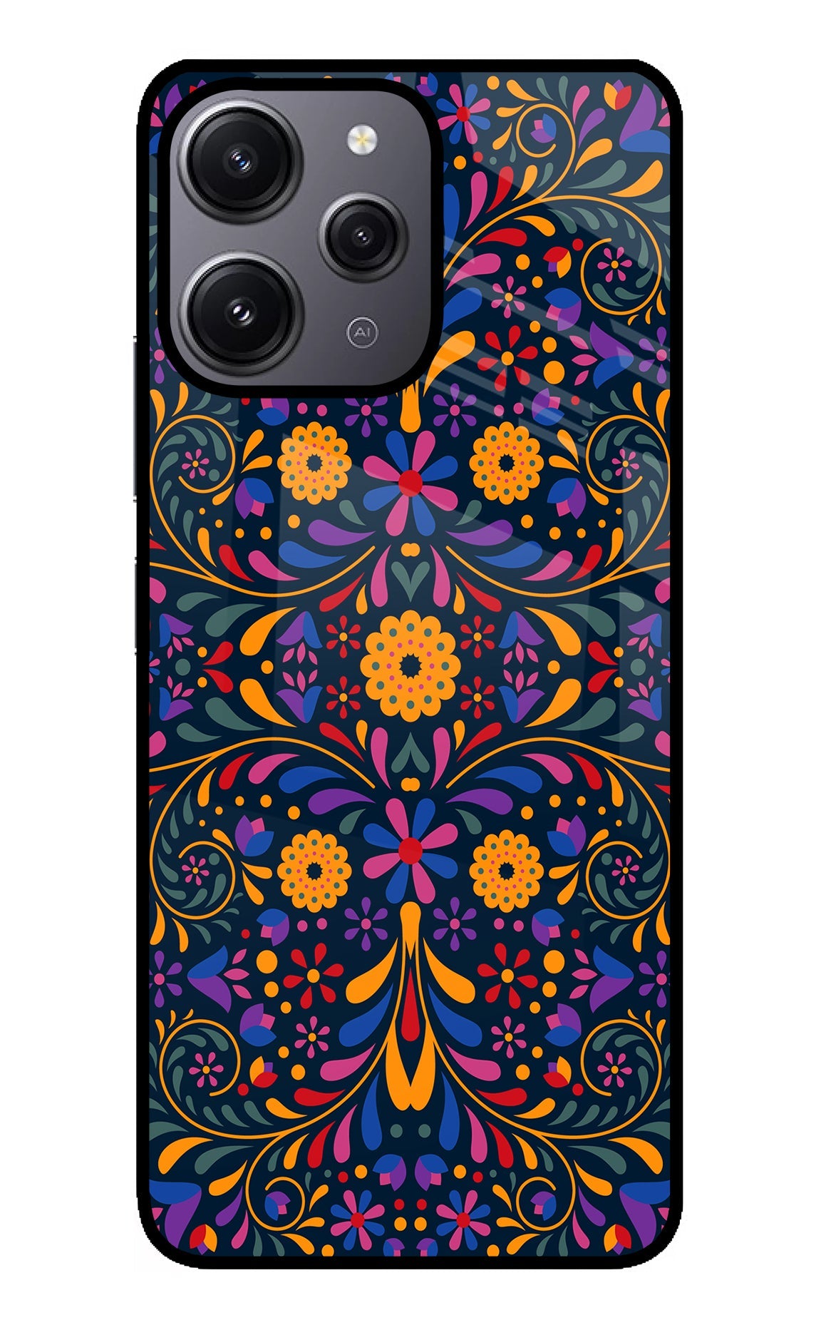 Mexican Art Redmi 12 4G Back Cover