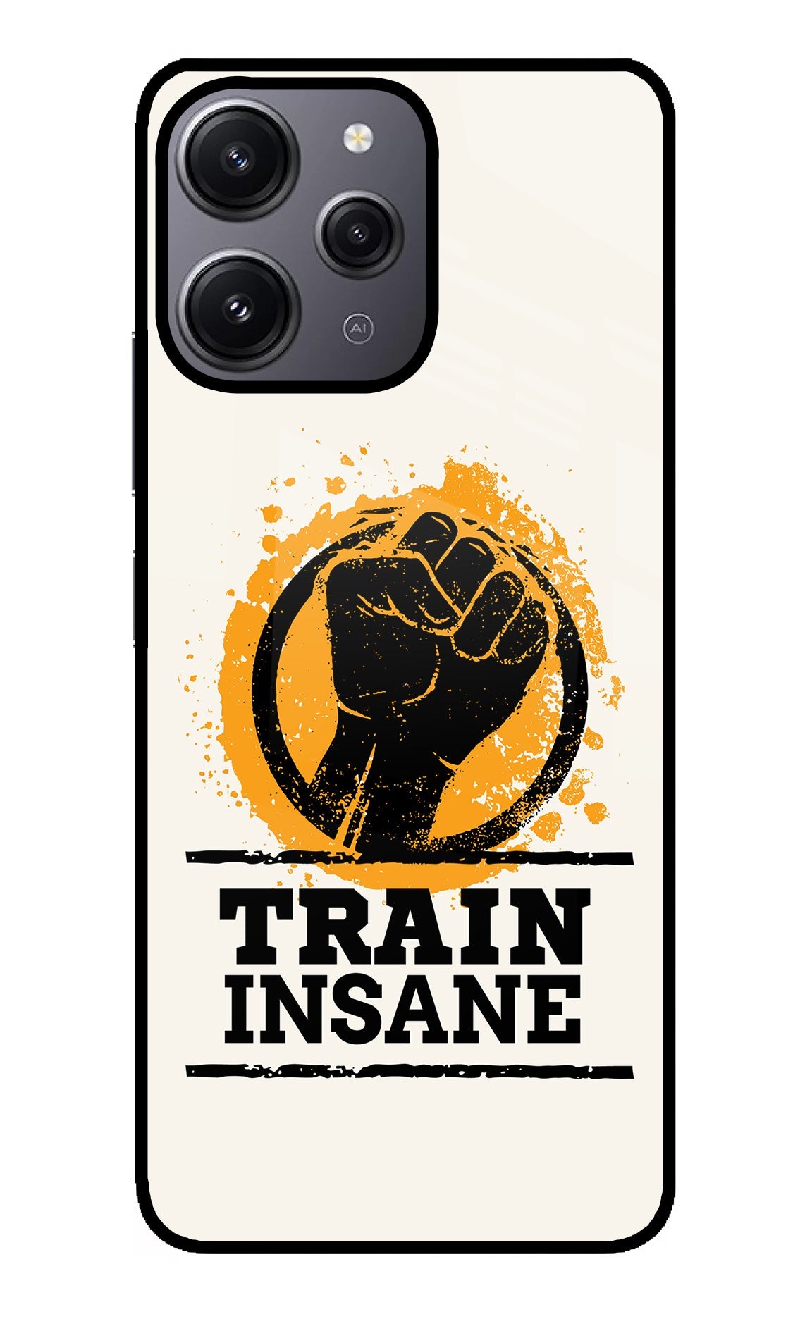 Train Insane Redmi 12 4G Glass Case