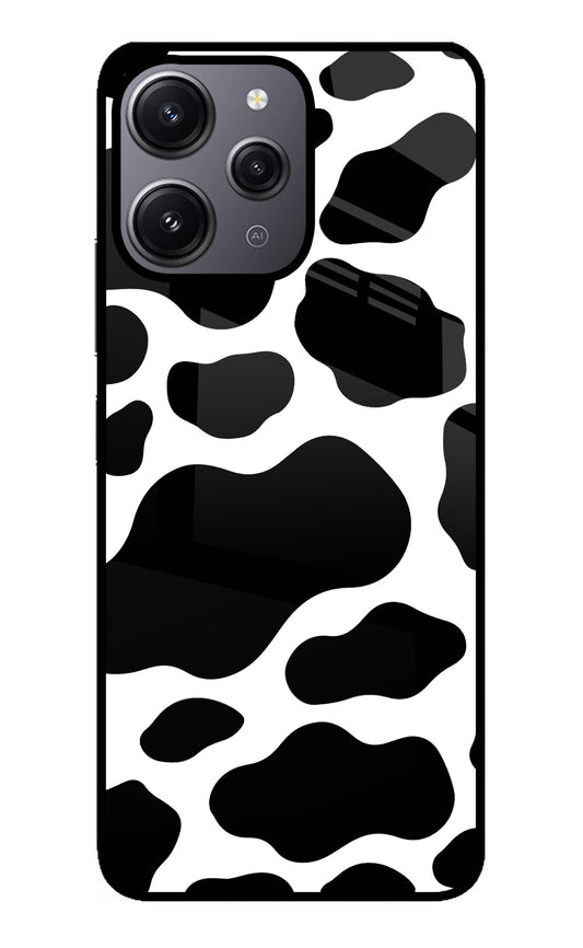 Cow Spots Redmi 12 4G Glass Case