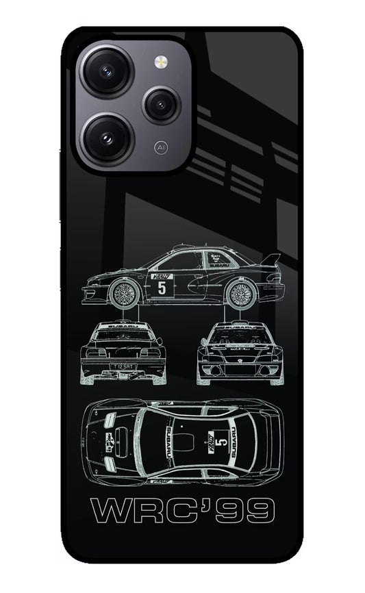 WRC'99 Redmi 12 4G Glass Case